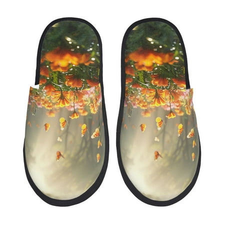 Rateoe Butterflies In Flower Field Pattern Fuzzy Slippers Fuzzy Soft House Slippers Plush Furry Warm Cozy Open Toe Fluffy Home Shoes-Large
Rateoe Butterflies In Flower Field Pattern Fuzzy Slippers Fuzzy Soft House Slippers Plush Furry Warm Cozy Open Toe Fluffy Home Shoes-Large
