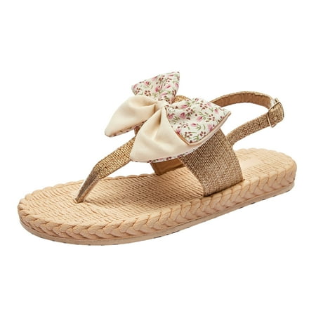 Jsezml Women s Summer Casual Sandals Cute Bow Flip Flops Buckle T-Strap Thong Sandals Slingback Comfort Beach Shoes
Jsezml Women s Summer Casual Sandals Cute Bow Flip Flops Buckle T-Strap Thong Sandals Slingback Comfort Beach Shoes