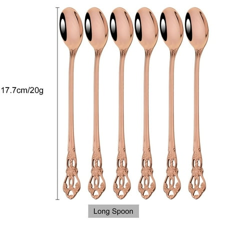 Ice Cream Spoon Dinnerware Tableware Long Handle Spoons Cutlery Set Stainless Steel Mixing Spoon Silverware Kitchen Flatware
Ice Cream Spoon Dinnerware Tableware Long Handle Spoons Cutlery Set Stainless Steel Mixing Spoon Silverware Kitchen Flatware
