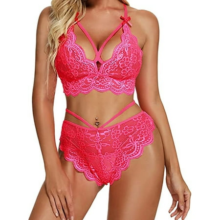 Women s Exotic Lingerie Set Strappy Fishnet Lingerie Lace Bra and Panty Sets High Waisted Mesh Underwear
Women s Exotic Lingerie Set Strappy Fishnet Lingerie Lace Bra and Panty Sets High Waisted Mesh Underwear