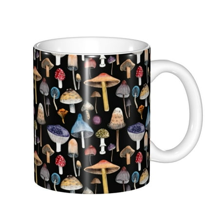 Yiaed Mushrooms and Leaves Print Ceramics Coffee Large Handle Design Extra Large Tea and Coffee Cup for Office and Home Mugs
Yiaed Mushrooms and Leaves Print Ceramics Coffee Large Handle Design Extra Large Tea and Coffee Cup for Office and Home Mugs