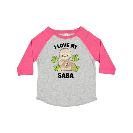 Inktastic Cute Sloth I Love My Saba with Green Leaves Gift Toddler Boy or Toddler Girl T-Shirt
Inktastic Cute Sloth I Love My Saba with Green Leaves Gift Toddler Boy or Toddler Girl T-Shirt