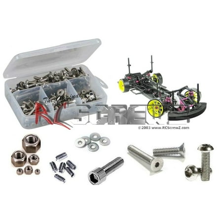 RCScrewZ 3 Racing Sakura D3 CS Stainless Steel Screw Kit - 3rac001