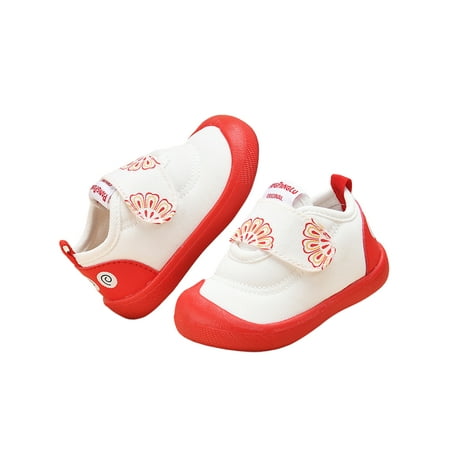 Daeful Girls Boys Flats Comfort Walking Shoe Slip On Sneakers Outdoor Fashion Lightweight First Walkers Casual Shoes Red 4C
Daeful Girls Boys Flats Comfort Walking Shoe Slip On Sneakers Outdoor Fashion Lightweight First Walkers Casual Shoes Red 4C