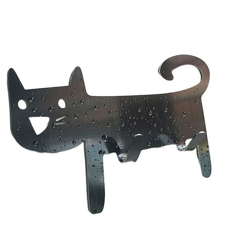 MEIDELI Kitchen Bathroom Stainless Steel Cat-Shaped Back Adhesive Wall Hook Keys Hanger
MEIDELI Kitchen Bathroom Stainless Steel Cat-Shaped Back Adhesive Wall Hook Keys Hanger