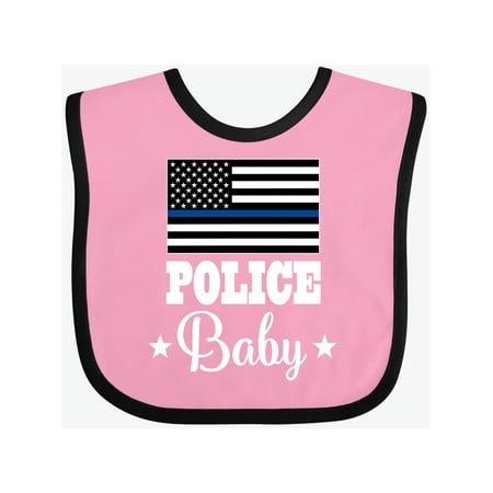Inktastic Police Baby Law Enforcement Gift Gift Baby Boy or Baby Girl Bib