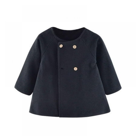 GYRATEDREAM Toddler Baby Girl Coats Kids Cloak Button Warm Thick Jacket Clothes Baby Fall Winter Outwear Clothes Set 6 Months- 4 Years
GYRATEDREAM Toddler Baby Girl Coats Kids Cloak Button Warm Thick Jacket Clothes Baby Fall Winter Outwear Clothes Set 6 Months- 4 Years