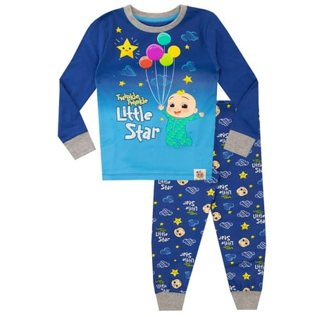 Cocomelon Boys Pajamas Multicolored 2T