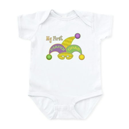 CafePress - My First Mardi Gras Infant Bodysuit - Baby Light Bodysuit Size Newborn - 24 Months
CafePress - My First Mardi Gras Infant Bodysuit - Baby Light Bodysuit Size Newborn - 24 Months