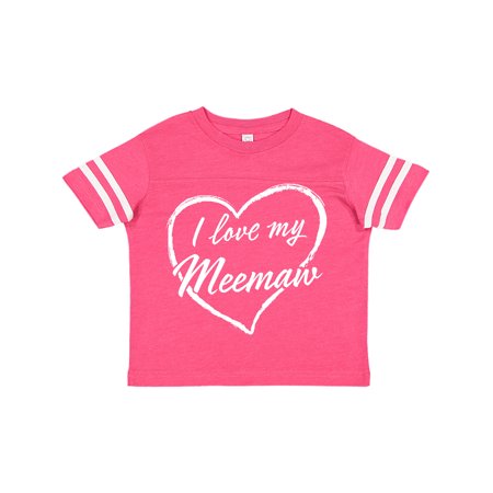 Inktastic I Love My Meemaw in White Chalk Heart Gift Toddler Boy or Toddler Girl T-Shirt
Inktastic I Love My Meemaw in White Chalk Heart Gift Toddler Boy or Toddler Girl T-Shirt
