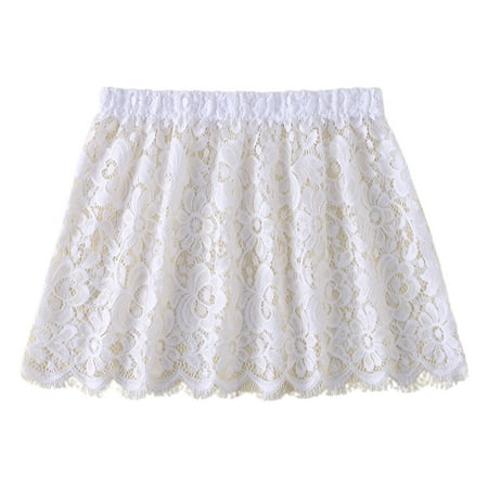 Women Eyelash Floral Lace Shirt Extender Layered Faux Top Hem Lower Sweep Skirt
Women Eyelash Floral Lace Shirt Extender Layered Faux Top Hem Lower Sweep Skirt