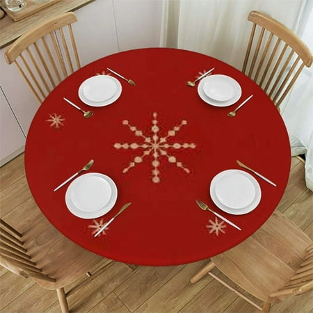 Ullo0ord Christmas Round Tablecloth Fitted Table Cover Elastic Tablecloths Waterproof Outdoor Indoor Stretch Cloth Tablecover for Dinner Party Shower Red Golden Holiday 42-46
Ullo0ord Christmas Round Tablecloth Fitted Table Cover Elastic Tablecloths Waterproof Outdoor Indoor Stretch Cloth Tablecover for Dinner Party Shower Red Golden Holiday 42-46
