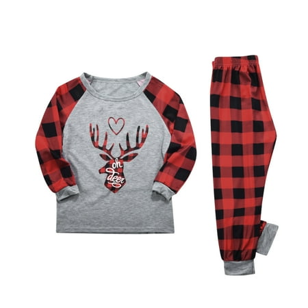 Clearance Matching Christmas Family Pajamas Sets Xmas Elk Reindeer Print Pjs Plaid Long Sleeve Tops and Bottom Holiday Sleepwear
Clearance Matching Christmas Family Pajamas Sets Xmas Elk Reindeer Print Pjs Plaid Long Sleeve Tops and Bottom Holiday Sleepwear