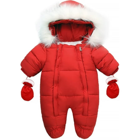 YOUI-GIFTS Baby Snowsuit Thicken Cotton Winter Clothes Outerwear Jackets Puffer One Piece
YOUI-GIFTS Baby Snowsuit Thicken Cotton Winter Clothes Outerwear Jackets Puffer One Piece