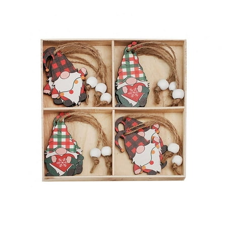 12PCS Christmas Tree Pendant Cartoon Shape Bright Color Lanyard Design Smooth Edge Xmas Tree Wooden Pendants Hanging Ornaments for Home
12PCS Christmas Tree Pendant Cartoon Shape Bright Color Lanyard Design Smooth Edge Xmas Tree Wooden Pendants Hanging Ornaments for Home