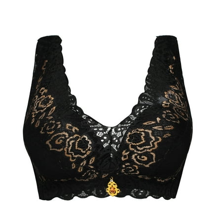 Frehsky bras for women Women Bra No Rims Lace Beautiful Back Anti-burnout -feeding Underwear bras for women no underwire Black
Frehsky bras for women Women Bra No Rims Lace Beautiful Back Anti-burnout -feeding Underwear bras for women no underwire Black