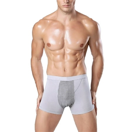 Xiaodriceee Men Magnetic Therapy Underwear Breathable Boxer Briefs Health Care Trunks Underwear
Xiaodriceee Men Magnetic Therapy Underwear Breathable Boxer Briefs Health Care Trunks Underwear