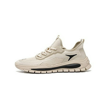 Bellella Mens Athletic Shoes Lace Up Sneakers Mesh Work Shoe Anti Slip Casual Sneaker Sport Fitness Trainers Beige 9.5
Bellella Mens Athletic Shoes Lace Up Sneakers Mesh Work Shoe Anti Slip Casual Sneaker Sport Fitness Trainers Beige 9.5