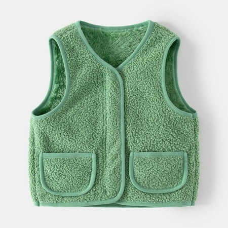 ZMHEGW Toddler Jackets Children Girls Boys Solid Warm Thick Spring Winter Sleeveless Vest Clothes Zipper For Babys Clothes Kids Coats
ZMHEGW Toddler Jackets Children Girls Boys Solid Warm Thick Spring Winter Sleeveless Vest Clothes Zipper For Babys Clothes Kids Coats