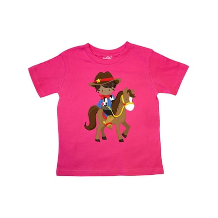 Inktastic African American Boy Little Cowboy Brown Horse Gift Toddler Boy Girl T-Shirt
Inktastic African American Boy Little Cowboy Brown Horse Gift Toddler Boy Girl T-Shirt