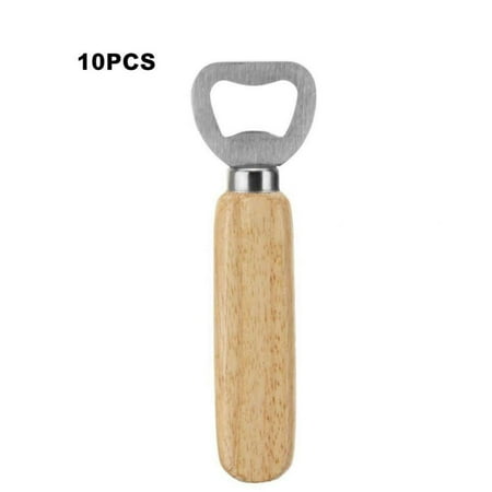 Promotions! Wooden Handle Handheld Bartender Bottle Opener Wine Beer Soda Glass Cap Opener Kitchen Bar Tools Creative Hole Design Wedd
Promotions! Wooden Handle Handheld Bartender Bottle Opener Wine Beer Soda Glass Cap Opener Kitchen Bar Tools Creative Hole Design Wedd