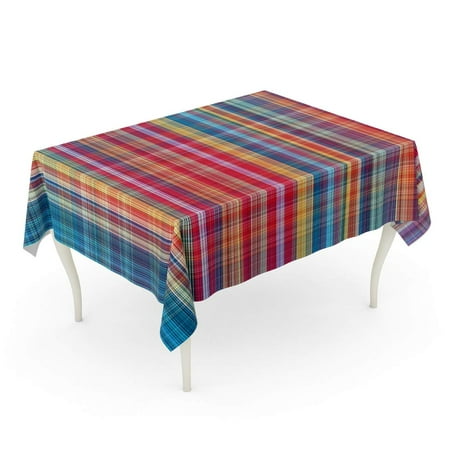 SIDONKU Red Black Plaid of Colorful and Abstract Checkered Classic Tablecloth Table Desk Cover Home Party Decor 60x104 inch
SIDONKU Red Black Plaid of Colorful and Abstract Checkered Classic Tablecloth Table Desk Cover Home Party Decor 60x104 inch
