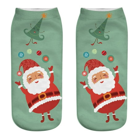Socks For Women And Men VSONTOR Casual Work Business Socks 3D Christmas Santa Elk Printing Medium Sports Socks Multicolor W2636
Socks For Women And Men VSONTOR Casual Work Business Socks 3D Christmas Santa Elk Printing Medium Sports Socks Multicolor W2636