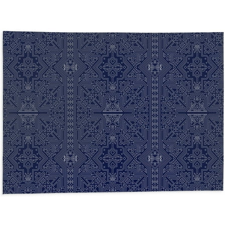 Sultanate Navy Kitchen Mat by Kavka Designs