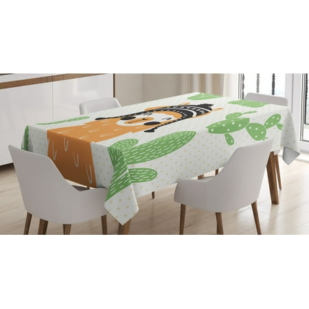 Llama Tablecloth Llama in a Traditional Ethnic Bolivian Hat Smiling Comic on Polka Dots Illustration Rectangular Table Cover for Dining Room Kitchen 52 X 70 Inches Multicolor by Ambesonne
Llama Tablecloth Llama in a Traditional Ethnic Bolivian Hat Smiling Comic on Polka Dots Illustration Rectangular Table Cover for Dining Room Kitchen 52 X 70 Inches Multicolor by Ambesonne