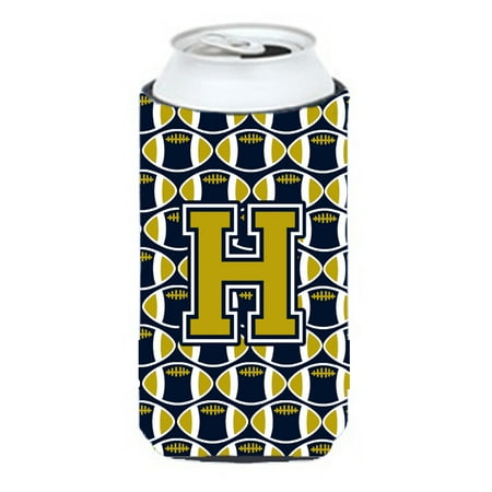 Carolines Treasures CJ1074-HTBC Letter H Football Blue and Gold Tall Boy Beverage Insulator Hugger Tall Boy
Carolines Treasures CJ1074-HTBC Letter H Football Blue and Gold Tall Boy Beverage Insulator Hugger Tall Boy