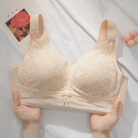 TIANEK Wirefree Bra for Women Fashion Cute Balconette Strap Comfortable Lift No Pad Lace Everyday Soft Sleep Underwear Clearance
TIANEK Wirefree Bra for Women Fashion Cute Balconette Strap Comfortable Lift No Pad Lace Everyday Soft Sleep Underwear Clearance