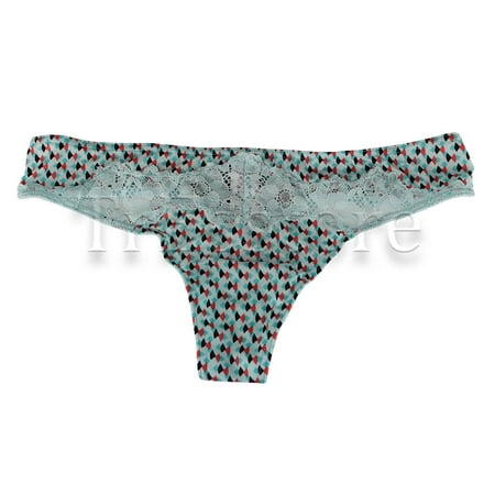 Victoria s Secret Body By Victoria Lace Trim Thong Panty