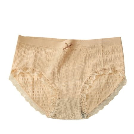 Panties for Womens Bubble Pants Breathable Comfortable Cotton Bottom Panties Seamless Anti Glare Triangle Panties Underwear
Panties for Womens Bubble Pants Breathable Comfortable Cotton Bottom Panties Seamless Anti Glare Triangle Panties Underwear