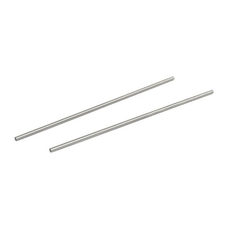 2mm Dia 100mm Length HSS Round Shaft Rod Bar Lathe Tools 2pcs