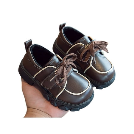 Zodanni Girls Comfort Dress Shoes Performance Non-Slip Round Toe Flats Casual Lightweight Lace Up Leather Shoe Brown 10C
Zodanni Girls Comfort Dress Shoes Performance Non-Slip Round Toe Flats Casual Lightweight Lace Up Leather Shoe Brown 10C