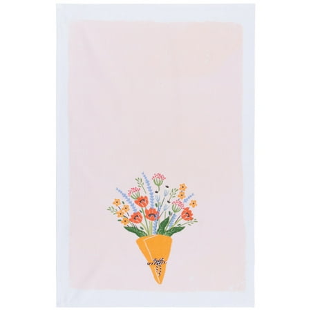 Now Designs Tea Towel Deco Bouquet