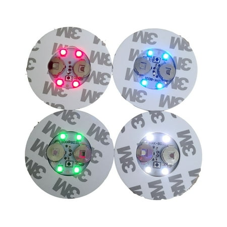 4pcs LED Coasters Cup Coasters LED Light-up Coasters Anti-skid Coasters Bar Car Coasters
4pcs LED Coasters Cup Coasters LED Light-up Coasters Anti-skid Coasters Bar Car Coasters