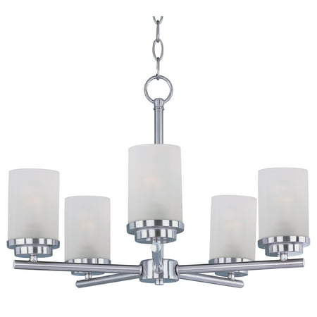 Maxim 10205 Corona 22 Wide 5 Light Chandelier - Nickel