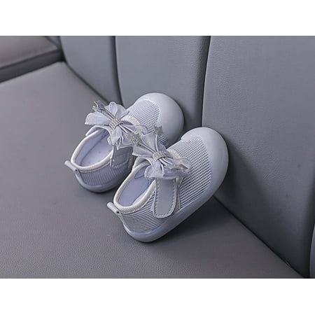 Njoeus Baby Girl Cute Bow Non-slip Toddler Shoes Spring Breathable Soft Bottom Princess Shoes Clearance
Njoeus Baby Girl Cute Bow Non-slip Toddler Shoes Spring Breathable Soft Bottom Princess Shoes Clearance