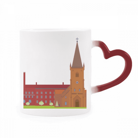 Danish Koling National Landmark Building Heat Sensitive Mug Red Color Changing Stoneware Cup
Danish Koling National Landmark Building Heat Sensitive Mug Red Color Changing Stoneware Cup