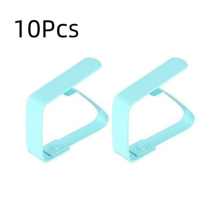 Ruibeauty 10Pcs Outdoor Tablecloth Clips Table Cover Clamps for 1.2Inch Thick Tables Flexible Stainless Steel Picnic Table Cloth Clips Holders
Ruibeauty 10Pcs Outdoor Tablecloth Clips Table Cover Clamps for 1.2Inch Thick Tables Flexible Stainless Steel Picnic Table Cloth Clips Holders