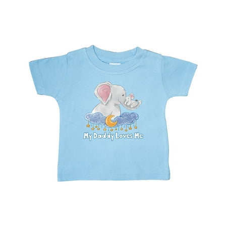 Inktastic My Daddy Loves Me Cute Elephants Clouds Moon and Stars Gift Baby Boy or Baby Girl T-Shirt
Inktastic My Daddy Loves Me Cute Elephants Clouds Moon and Stars Gift Baby Boy or Baby Girl T-Shirt