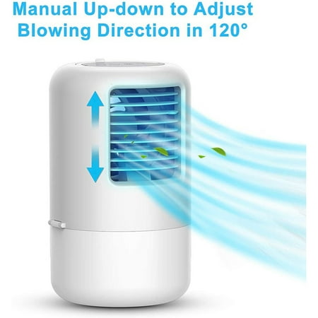 Portable Air Conditioner Evaporative Air Cooler 3 Speed USB Personal Air Conditioner with 7 LED Lights Portable AC Air Conditioner for Room Kitchen Desk Bedroom Camping (White)
Portable Air Conditioner Evaporative Air Cooler 3 Speed USB Personal Air Conditioner with 7 LED Lights Portable AC Air Conditioner for Room Kitchen Desk Bedroom Camping (White)