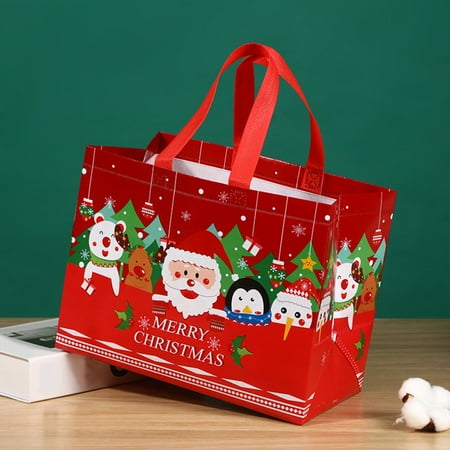 LEKODE Christmas Tote Bags With Handles BagMultifunctional Christmas Bags For Gifts Wrapping Shopping Party Supplies
LEKODE Christmas Tote Bags With Handles BagMultifunctional Christmas Bags For Gifts Wrapping Shopping Party Supplies