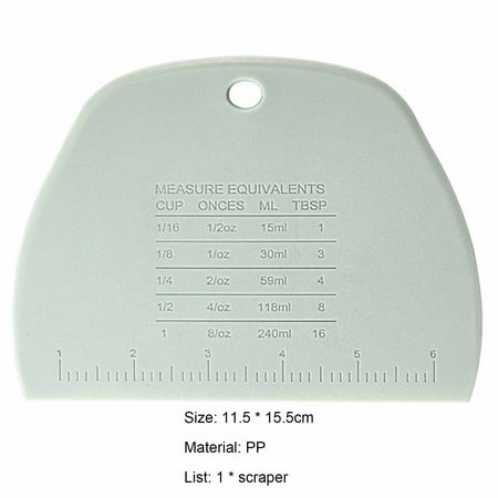VEAREAR Cake Scraper Time-saving Safe Convenient Handheld Efficient Dough Cutter Spatula
VEAREAR Cake Scraper Time-saving Safe Convenient Handheld Efficient Dough Cutter Spatula