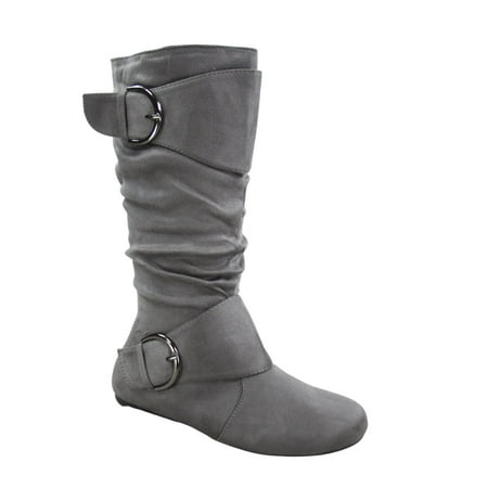 Zone 70 Women s Comfort Zipper Buckle Slouch Casual Flat Heel Mid Calf Round Toe Boots ( Gray 10)
Zone 70 Women s Comfort Zipper Buckle Slouch Casual Flat Heel Mid Calf Round Toe Boots ( Gray 10)