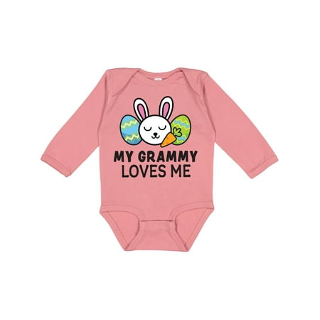 Inktastic My Grammy Loves Me with Bunny and Easter Eggs Gift Baby Boy or Baby Girl Long Sleeve Bodysuit
Inktastic My Grammy Loves Me with Bunny and Easter Eggs Gift Baby Boy or Baby Girl Long Sleeve Bodysuit