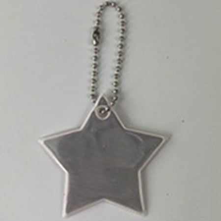 For Traffic Safety Use Star Soft PVC Safety Protection Reflective Keychains Candle Lights Streamer Bag Pendant Keyings Reflective Pendant SILVER 2
For Traffic Safety Use Star Soft PVC Safety Protection Reflective Keychains Candle Lights Streamer Bag Pendant Keyings Reflective Pendant SILVER 2