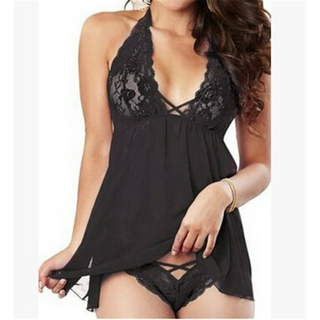 Sexy Lingerie Lace Dress Babydoll Women Underwear Nightwear Sleepwear Dresses Backless Plus Size Clothes
Sexy Lingerie Lace Dress Babydoll Women Underwear Nightwear Sleepwear Dresses Backless Plus Size Clothes