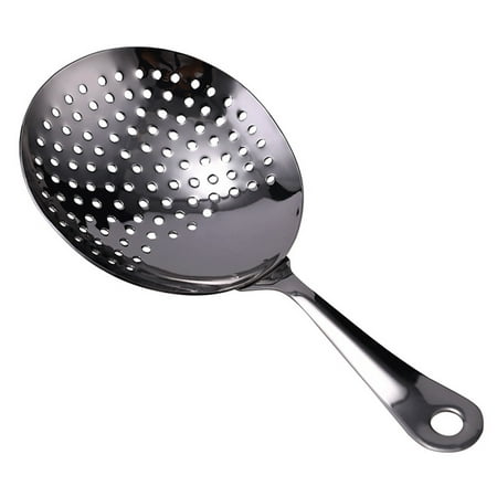 

304 Stainless Steel Cocktail Strainer Filter Barware Bar Supply Soup Ladle Colander Slotted Spoon Ice Cube Strainer Cooking Uten